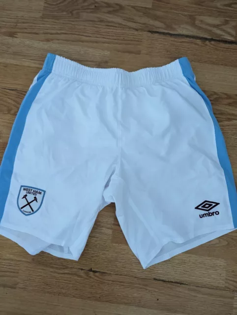 west ham united shorts size s