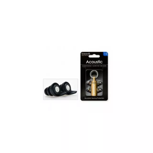 Crescendo Pro Acoustic 15 - Filtres Auditifs - Protection SNR 15dB