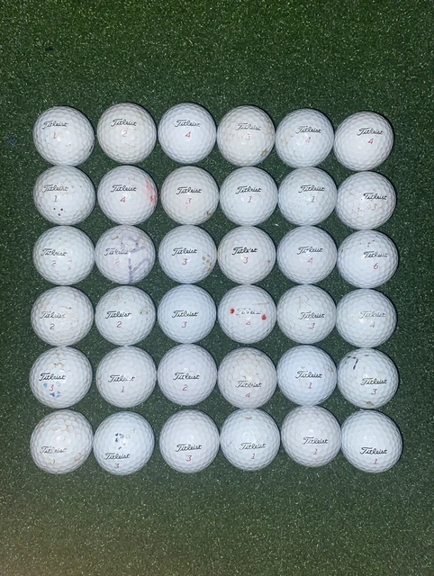 36 Titleist Pro V1X Golfbälle - GRAD B ZUSTAND