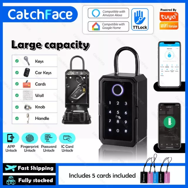 Outdoor Waterproof Safe Security Intelligent Password StorageLock Anti-theft Box