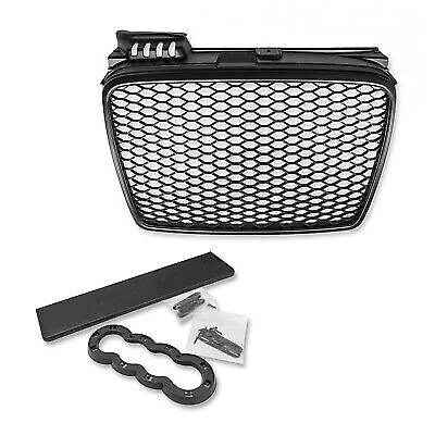 Calandre Avant Noire Pour Audi A4 B7 (2004-2008) - Neuve, GV-ZONE, Compatible Berline/avant
