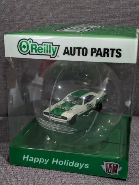 2023 M2 MACHINES O'Reilly Exclusive Christmas Ornament 1971 Dodge