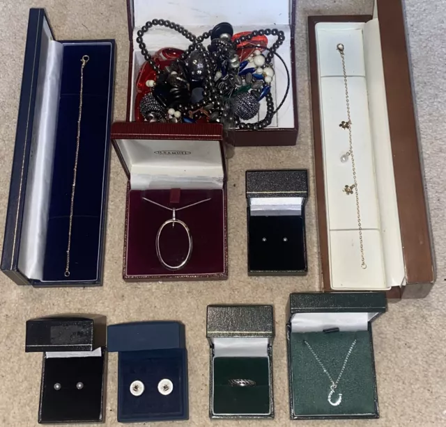 Job Lot of Jewellery Including 9ct White Gold