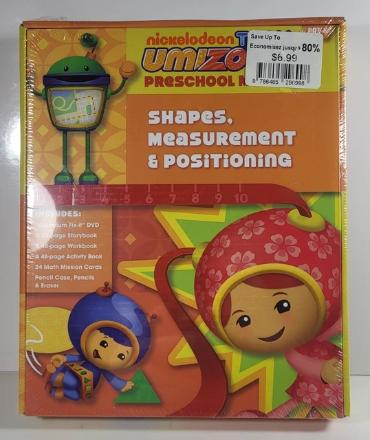 TEAM UMIZOOMI PRESCHOOL Math Kit Shapes Measurement Positioning