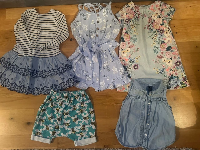 Girls 2-3 Years Summer Bundle Inc Next, Mini Boden Dress and Gap In VGUC