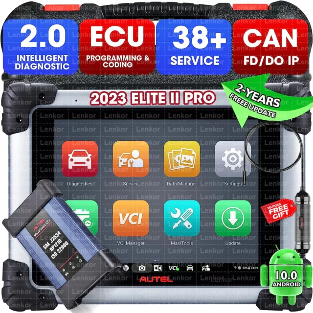 Autel MaxiSys Elite II PRO ULTRA Auto Diagnostic Scanner Programming Key Coding