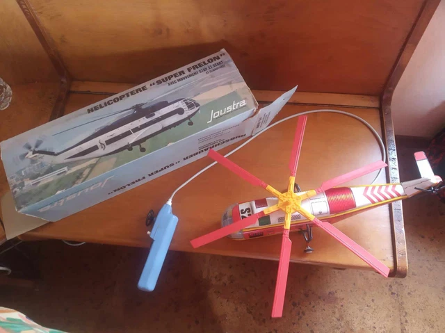 JOUSTRA, HÉLICOPTÈRE &SUPER frelon BN51 électrique filoguidé, avec