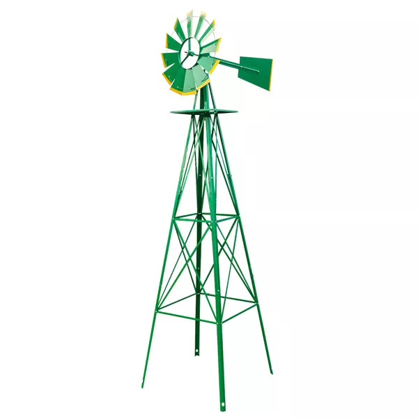 Make a Statement with an 8FT Weather Resistant Garden Windmill