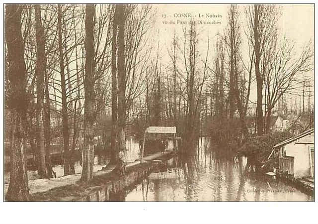 58.COSNE.n°3854.LE NOHAIN VU DU PONT DES SUNDANCHES