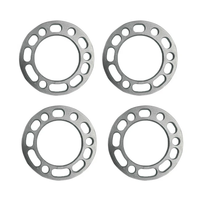 US 6MM Car Hub Wheel Spacers Adaptor Widen Shims Plate 5/6 Stud Brake Caliper ×4