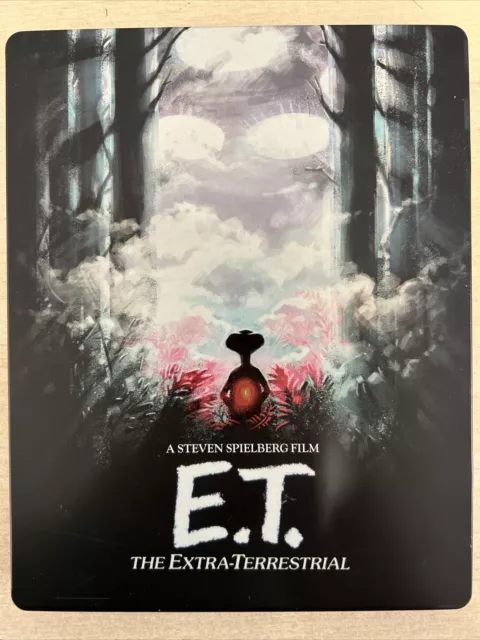 E.T. - The Extra-Terrestrial 35th Anniversary Limited Blu-ray Steelbook Rare OOP