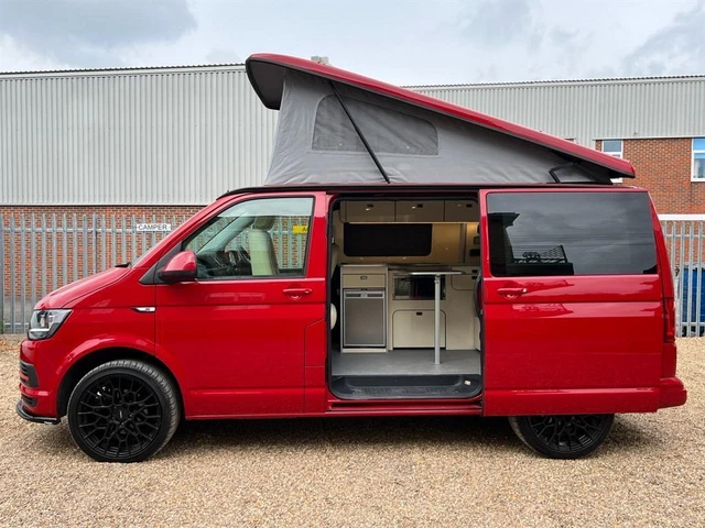 VOLKSWAGEN TRANSPORTER VW T6 Campervan Conversion 4 Berth Exclusive £ ...