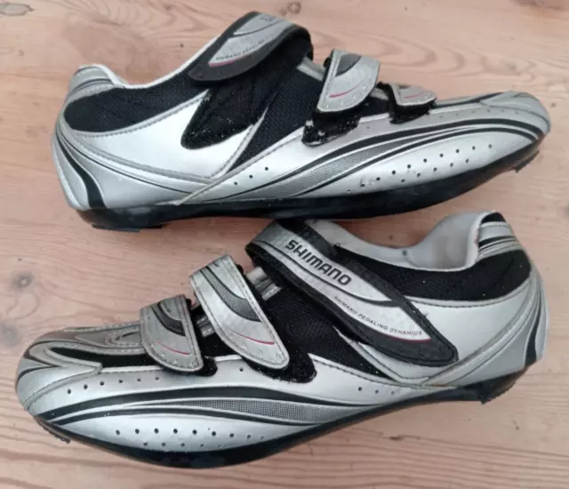 Shimano R077 Road Cycling Shoes - Size 43 UK 9