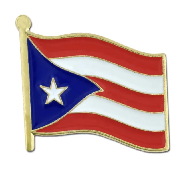 Puerto Ri ￼￼ Co Drapeau Pays Broche Revers Cravate Tack Lds Missionnaire