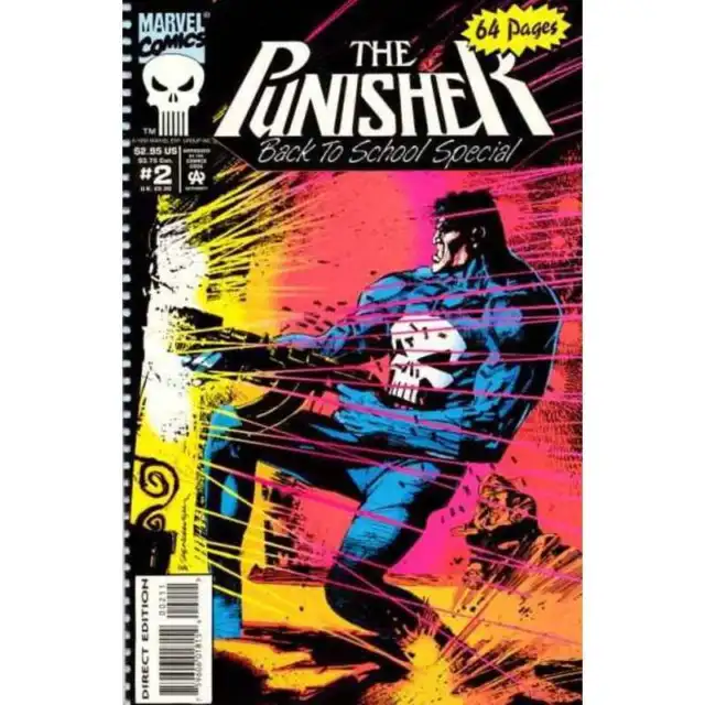 Punisher (1987 series) Back to School Special #2 in NM minus. Marvel comics [b*