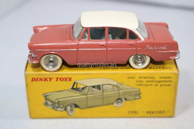 Dinky Toys 554 Opel Rekord in very near mint condition in box original condition