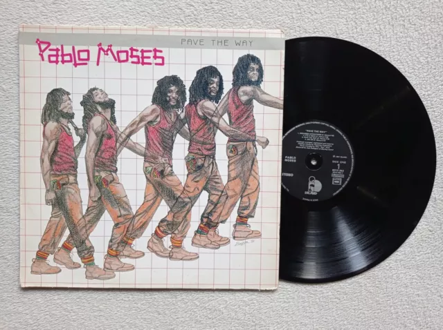 LP 33T PABLO MOSES "Pave the way" ISLAND FRANCE 1981 -