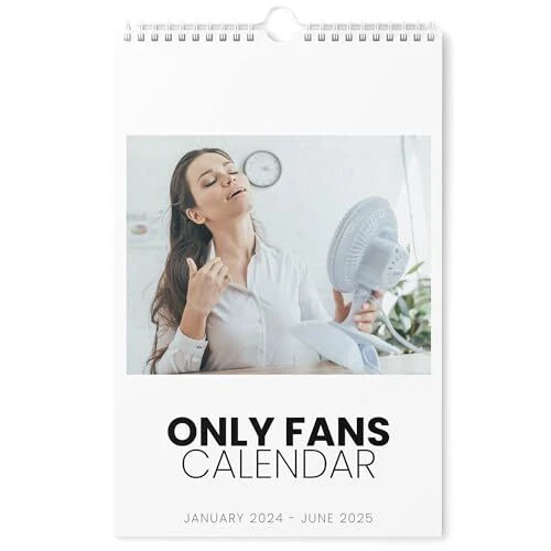 FUNNY CALENDAR 2025 Vertical 11x17 2025 Wall Calendar Runs Until June