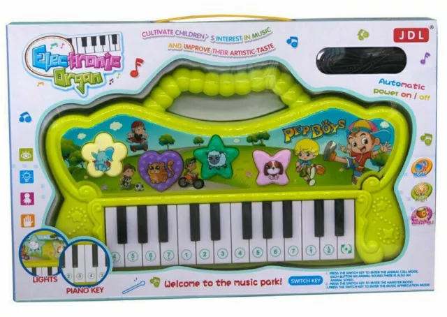 Multi-functional Electronic Piano Keyboard Toy With Light