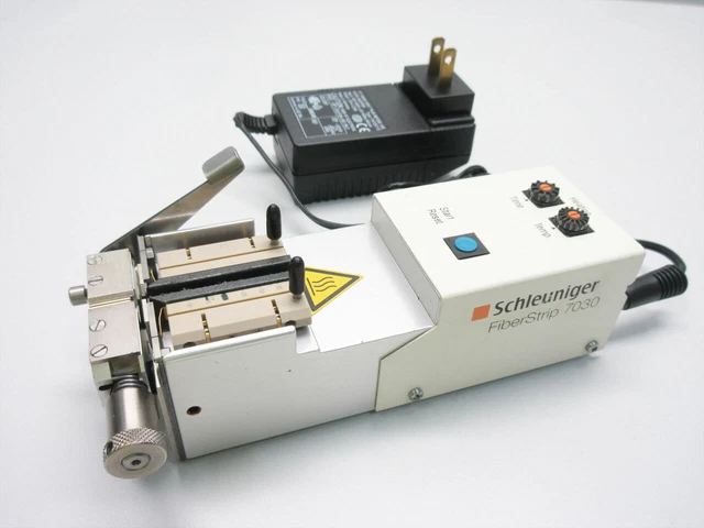 Schleuniger Fiberstrip Fs 7030 Fs7030 Machine Fiber Optic Hot Stripper 125/250