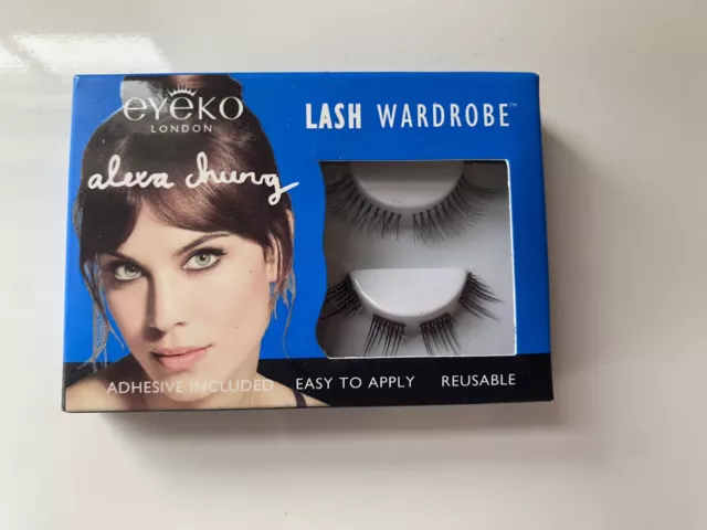 Eyeko Alexa Chung Limited Edition Lash Wardrobe 2 Sets of False Eyelashes NIB