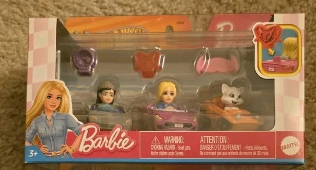 Hot Wheels Racer Verse Barbie 3 Pack – Renee, Barbie E Malibu Blissa - Foto 3