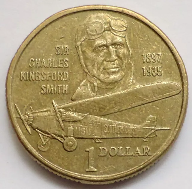 1997 Australia 1 Dollar See Pics, 0.99 Cents Auction & Free Shipping