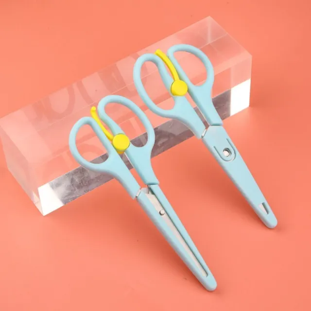 V Shape Craft Scissors Safe Stationary Scissors  Office Supplies
