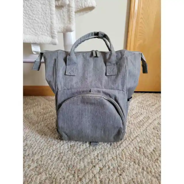 Enfamil Grey Insulated Bottle Bag Backpack