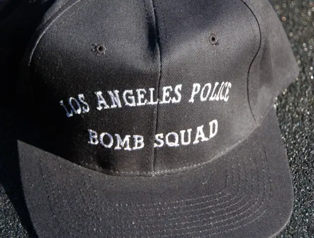 La Bomb Squad Baseball Hat, Black, One Size Fits Most, Appears To Be New