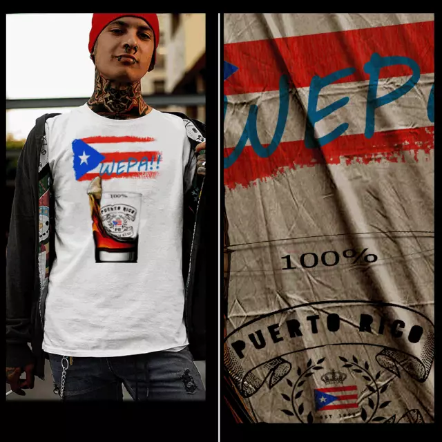 PUERTO RICO TSHIRT Taino Boricua the Bronx Puerto Rican Parade