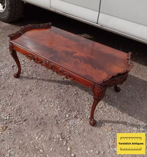 Mid Century Mahogany Veneer Coffee Table by Weiman  (CT-80)