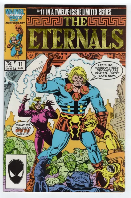 1986 Marvel The Eternals #11 Ikaris Cover Key Rare