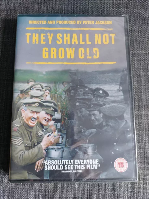 They Shall Not Grow Old (DVD) Peter Jackson