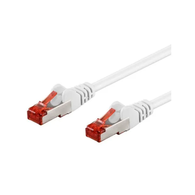 Intellinet Network Patch Cable, Cat6, 2m, White, Copper, S/FTP, LSOH / LSZH, PVC