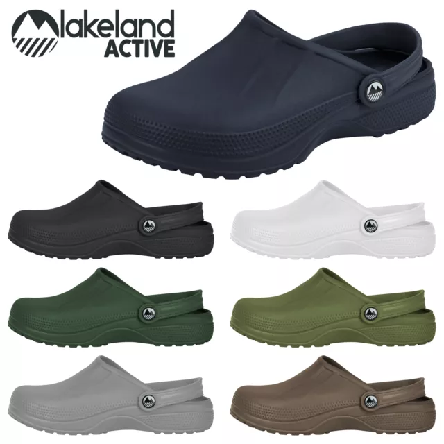 Lakeland Active Garden Clogs Slip On Gardening Mules Shoes Outdoor Mens Womens