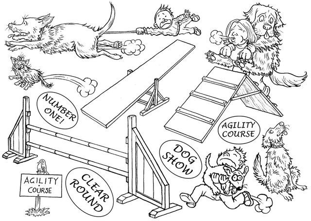 Estampillas transparentes The Card Hut 4""x6"" de Mark Bardsley-Pets exposición canina - MBPDS