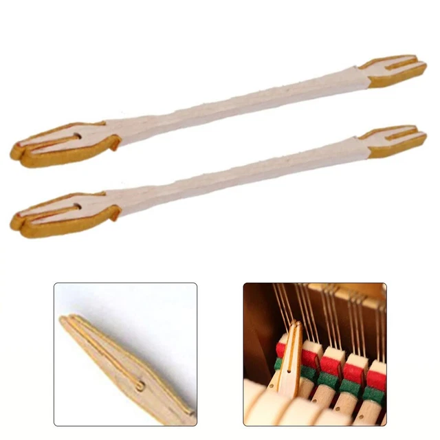 Durable Wood for Piano Height Stick for Accurate Piano Tuning (2PCS)