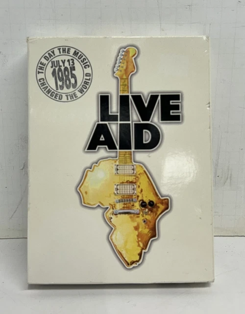 LIVE AID CONCERT July 13, 1985 - 4 DVD Box Set -Slipcase w