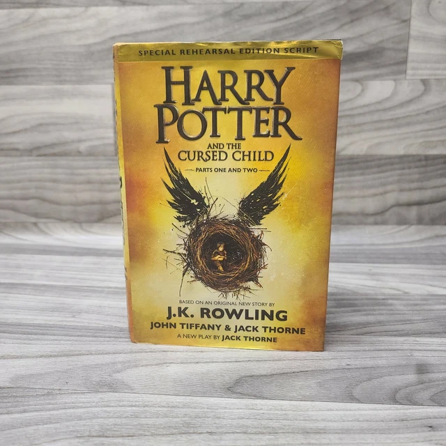 “Harry Potter And The Cursed Child” Special Rehearsal Edition Script Hardcover