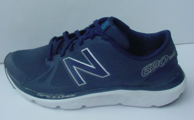 New Balance HOMBRE Zapato Azul Marino Blanco Speedride M690HB4 Zapatillas