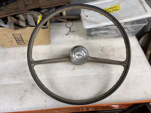 1966 Chevrolet Pickup Truck Steering Wheel 66 C10 K10 Chevy C20 K20