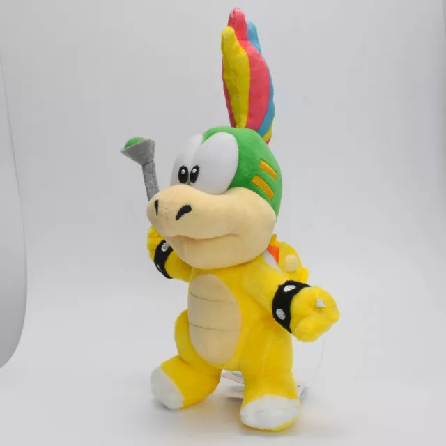 SUPER MARIO SERIES Standing lemmy Koopa 8" Stuffed Toy Plush Doll,Best
