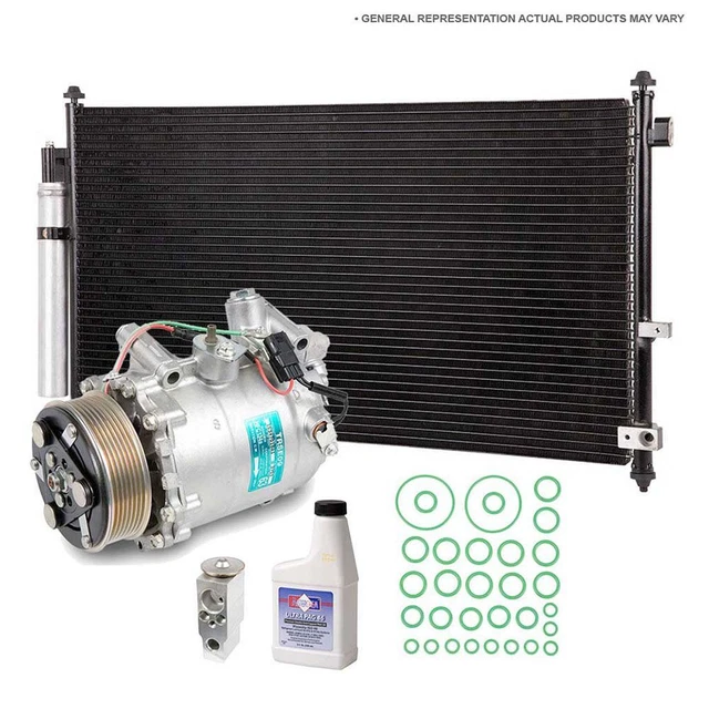 For Mazda 6 2006 2007 OEM AC Compressor w/ Condenser Drier