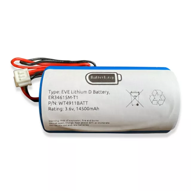 DSC ALEXOR SIRÈNE Sonnette Boite Batterie Alarme WT4911BATT Remplacement  pour EUR 27,72 - PicClick FR