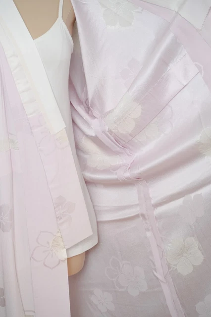 Dear Vanilla Japanese Juban Undergown Women's Kimono Genuine Vintage Mint 5