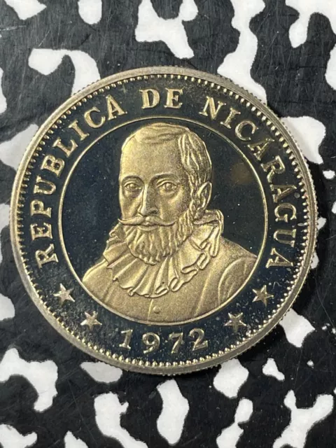 1972 Nicaragua 1 Cordoba Lot#M1987 Proof!