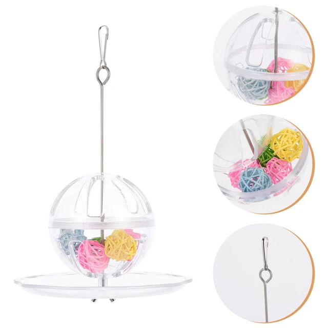 YINGGE Wooden Bird Foraging Feeder Toys, Intelligence Toys