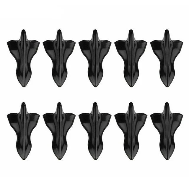 10 StüCk Auto Heck Dach Haifisch Flosse Spoiler Haifisch Diffusor Vortex D6A7