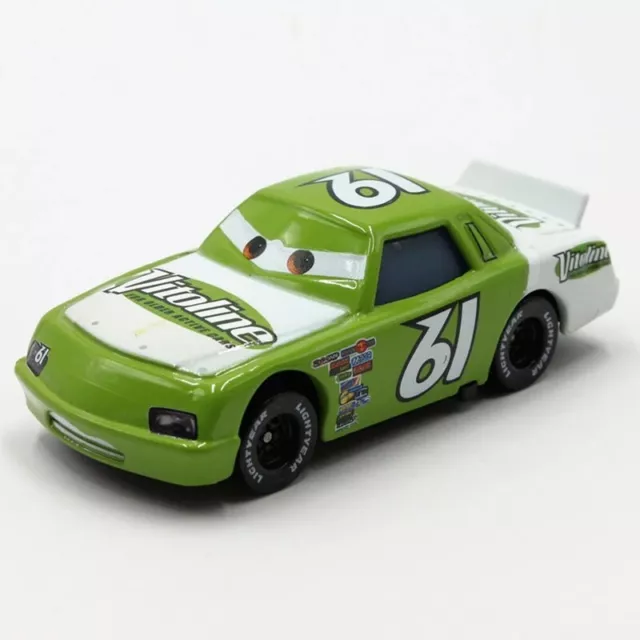 Disney Pixar Movie Cars Diecast Toy Piston Cup Race # 61 Vitoline James Cleanair